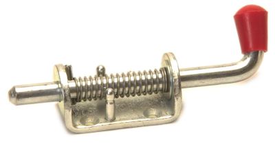 Trailer Spring Bolt: 12mm pin - plated