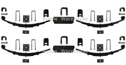Leaf Springs - Slipper End - 3000kg capacity/set 4 Leaf 24"