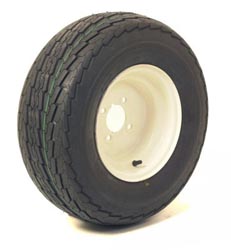 Trailer Wheel: 20.5 x 8-10 4x4" pcd
