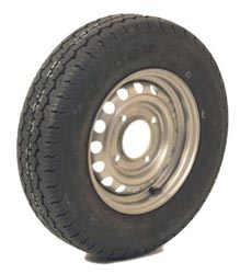 Trailer Wheel: 175x13 8ply 4x5.5" pcd