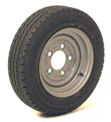 Trailer Wheel: 155/70x12 5x6.5" pcd