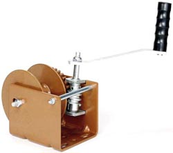 Trailer Winch Manual - Worm Gear - Dutton: 1500lbs