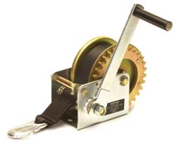 Trailer Winch - Autow: Manual 1200lbs with Strap