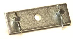 Trailer Compensating Bar: Single C/W rivet and split pin