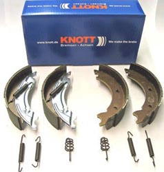 Trailer Brake Shoe - Axle Pack - Knott: 200x50 A/R