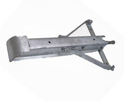 Trailer Corner Jack: 21" - Galvanized