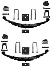 Leaf Springs - Double Eye - 2250kg capacity/pair 6 Leaf 24"