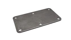 Trailer Mounting Plate - Flexiride: 250kg units - 6 bolt