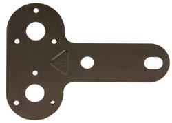 Trailer Socket Mounting Plate Twin
